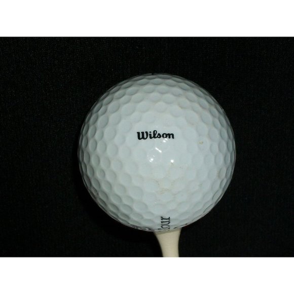 White Wilson TC2 Tour Zep Golf Ball - Picture 3 of 3